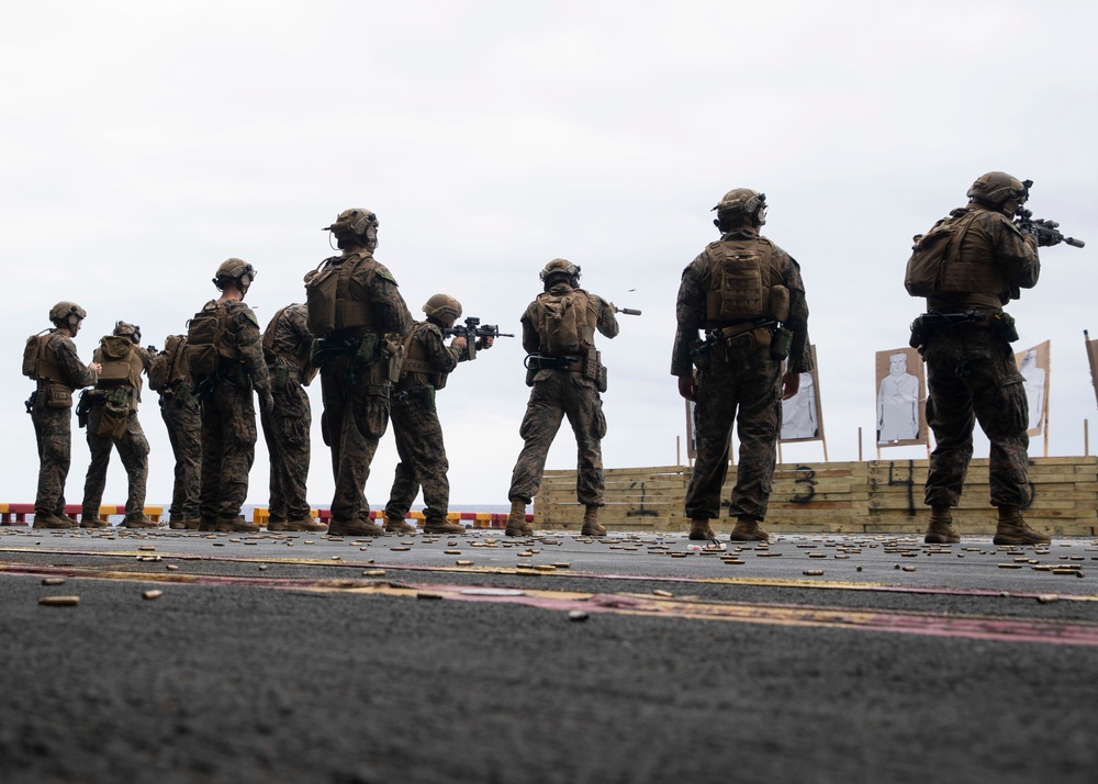 31st MEU Gun Shoot