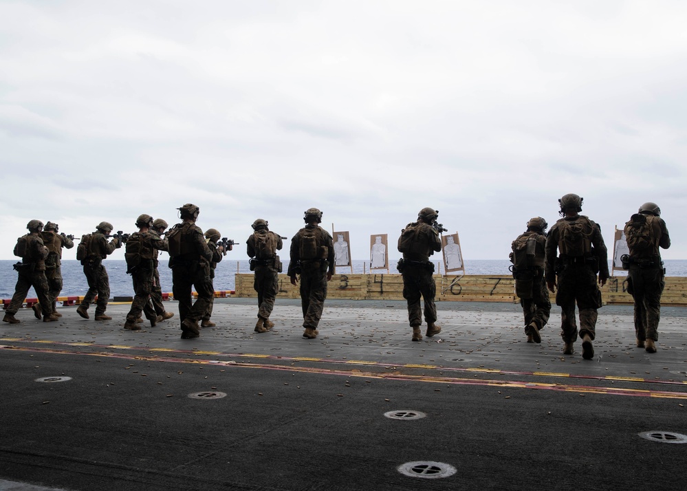 31st MEU Gun Shoot