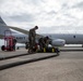 Marines with MWSS-171 refuel P-8A Poseidon
