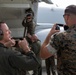Marines with MWSS-171 refuel P-8A Poseidon