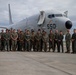 Marines with MWSS-171 refuel P-8A Poseidon