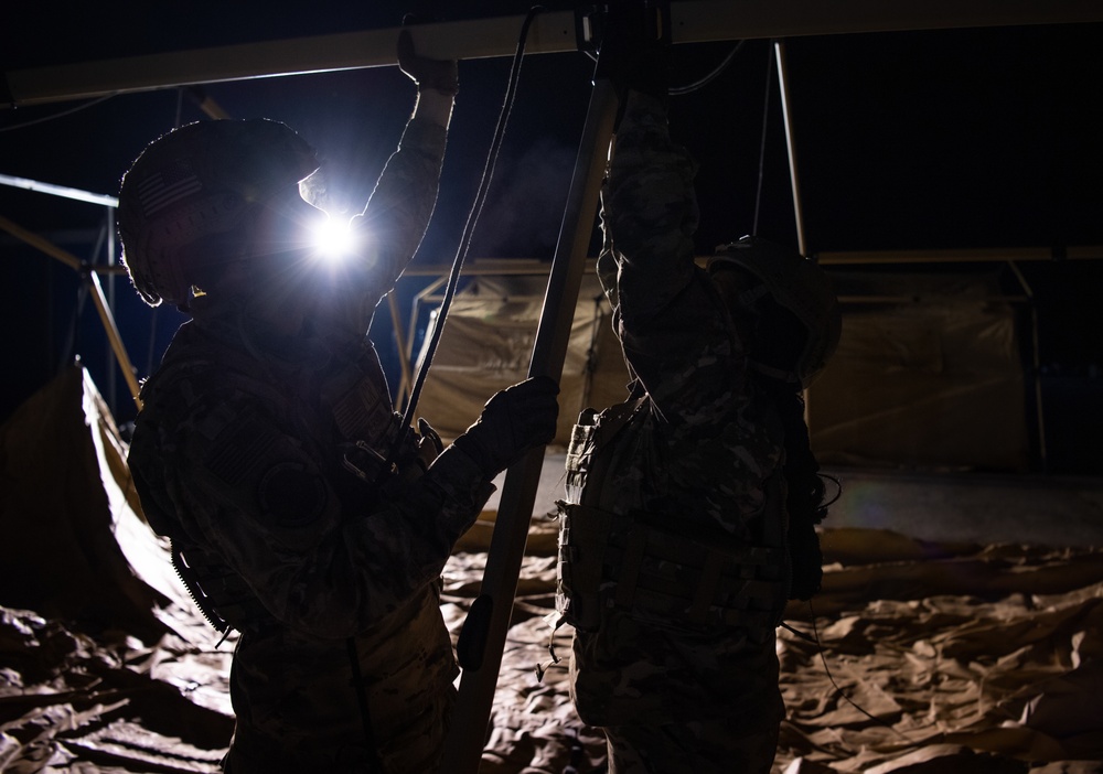 DVIDS - Images - 435th CRG conducts Exercise Agile Wolf [Image 2 of 17]