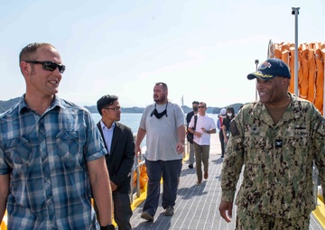 Yokose Fuel Pier Ribbon Cutting