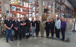 405th AFSB commander visits Humanitarian Assistance Program team in Livorno