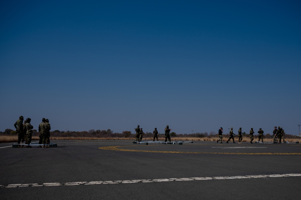 U.S. and Botswana forces train for night time missions