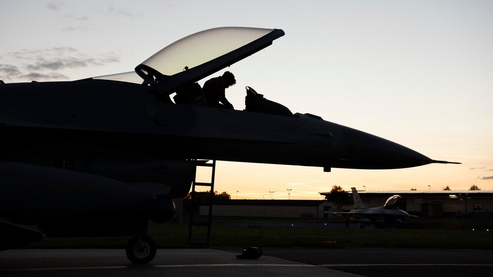 Night Operations at Spangdahlem Air Base