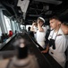 Benfold Officers Monitor Navigation