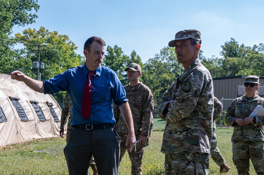 AMC Surgeon General visits Joint Base MDL