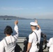 Benfold Sailors Wave to Chungmugong Yi Sun-sin