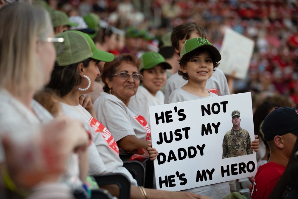 Military Appreciation Night at Busch Stadium