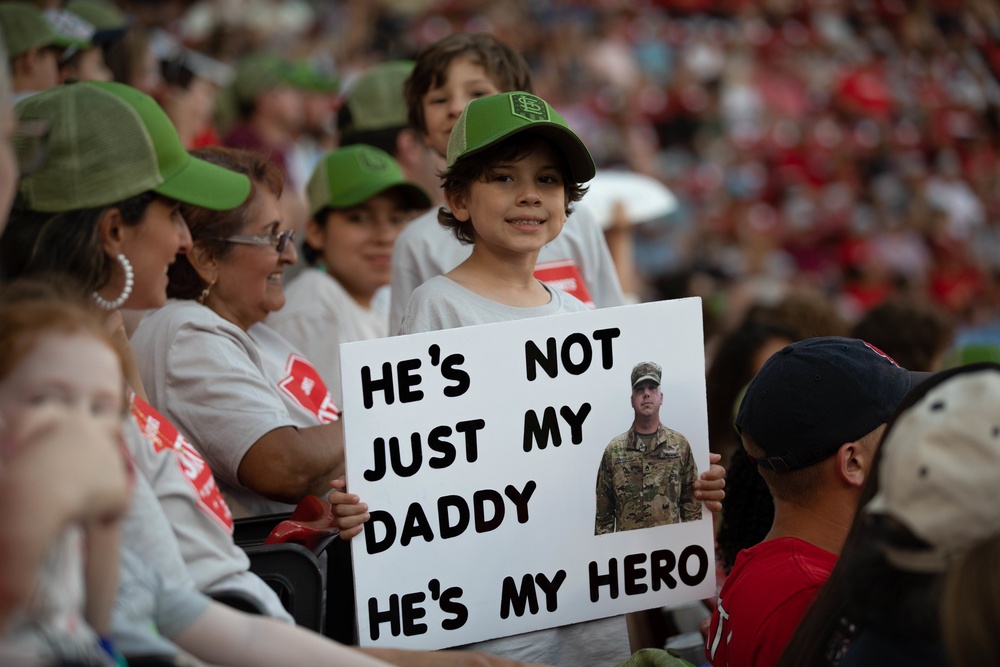 Military Appreciation Night at Busch Stadium