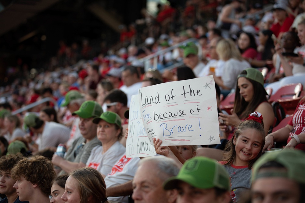 Military Appreciation Night at Busch Stadium