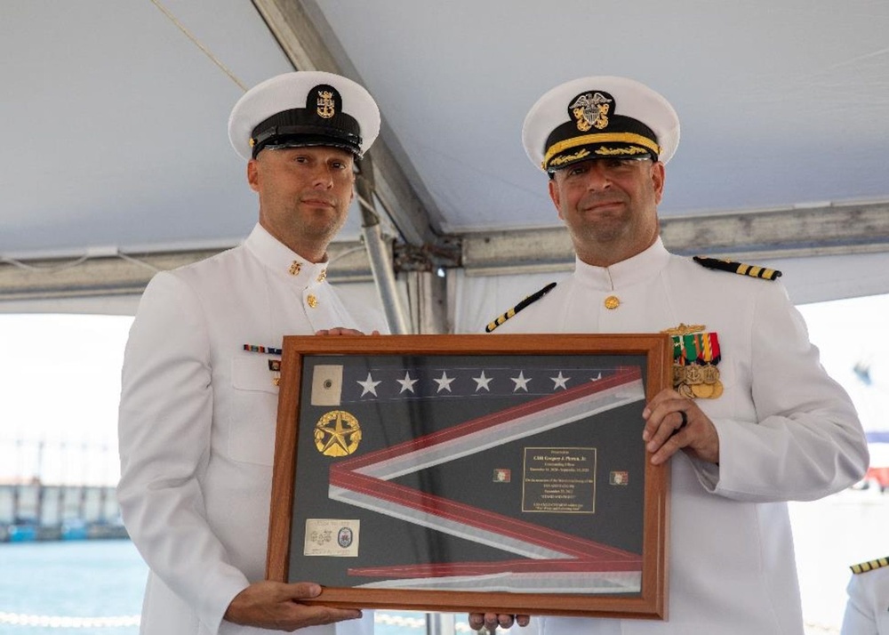 USS Anzio Decom Ceremony