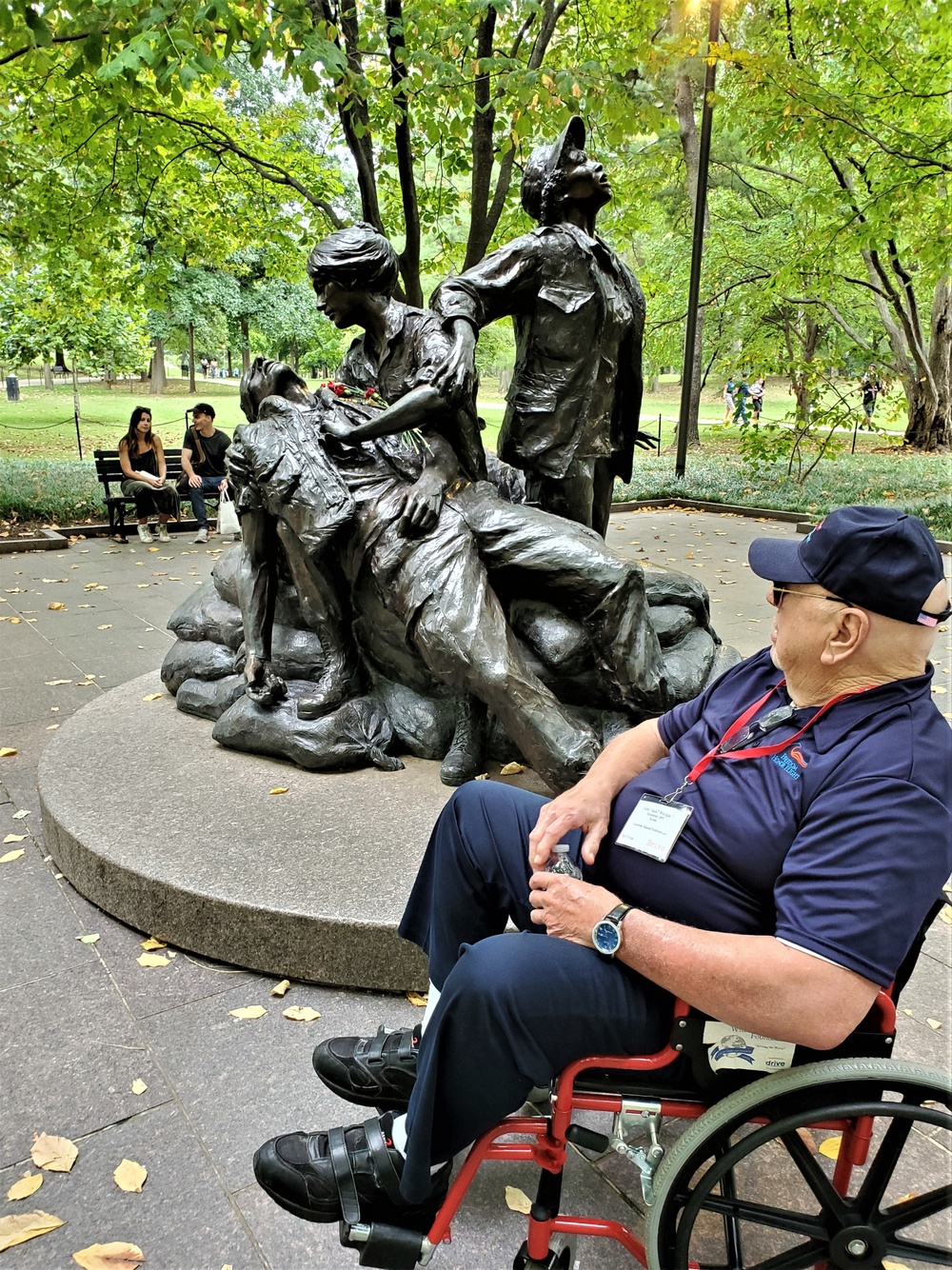 Fort McCoy Garrison CSM supports veteran-based Honor Flight as guard escort