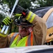 Fort Leavenworth Emergency Services practice multi-vehicle accident response