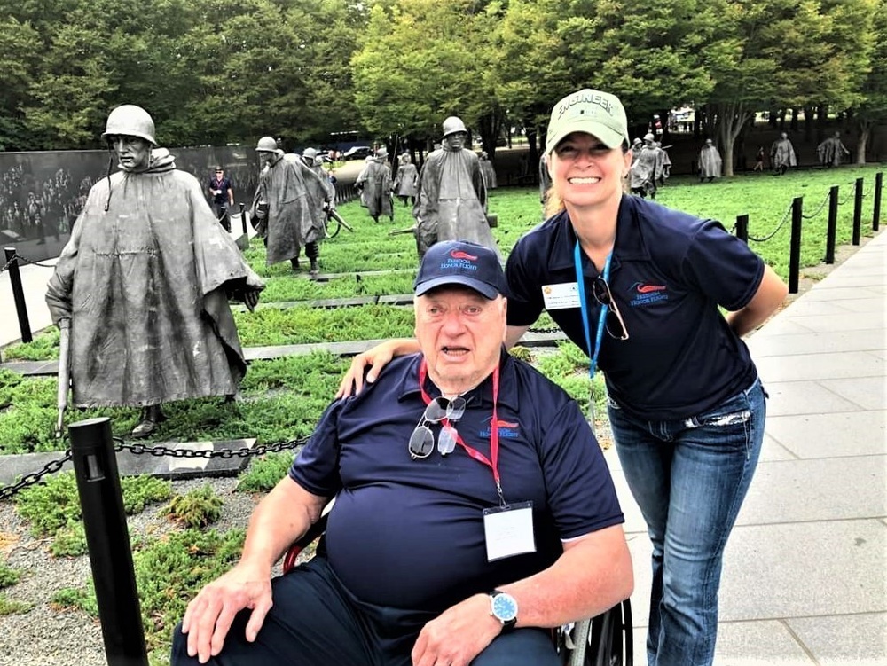 Fort McCoy Garrison CSM supports veteran-based Honor Flight as guardian escort