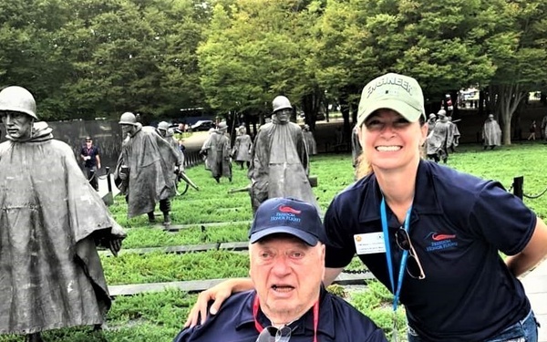 Fort McCoy Garrison CSM supports veteran-based Honor Flight as guardian escort