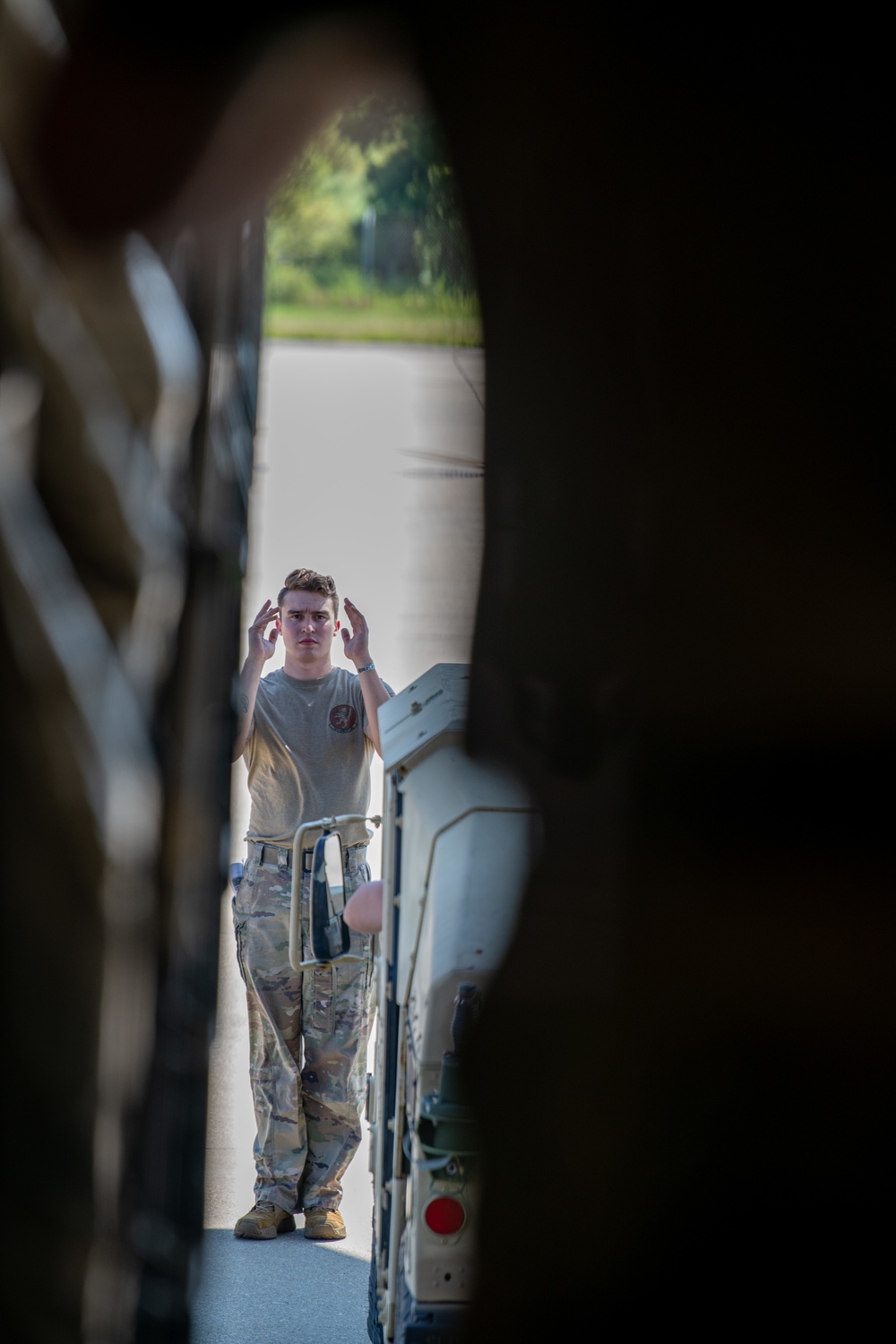 Airmen, Soldiers conduct tie-down training