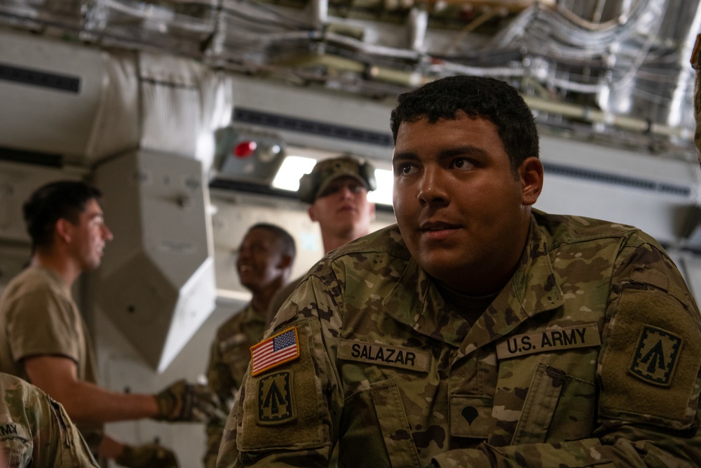 Airmen, Soldiers conduct tie-down training