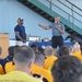 Retired CWO5 Phillip Brashear speaks to Chief Petty Officer selectees at Hampton Roads Naval Museum