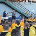 Retired CWO5 Phillip Brashear speaks to Chief Petty Officer selectees at Hampton Roads Naval Museum