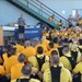 Retired CWO5 Phillip Brashear speaks to Chief Petty Officer selectees at Hampton Roads Naval Museum