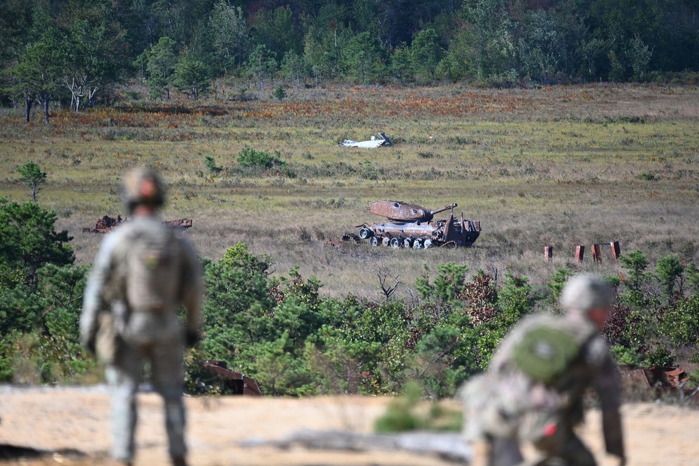 Fort Dix – 1st BN 254th REGT Range 59c M240 Instructional Firearms Training 23 Sept 2022