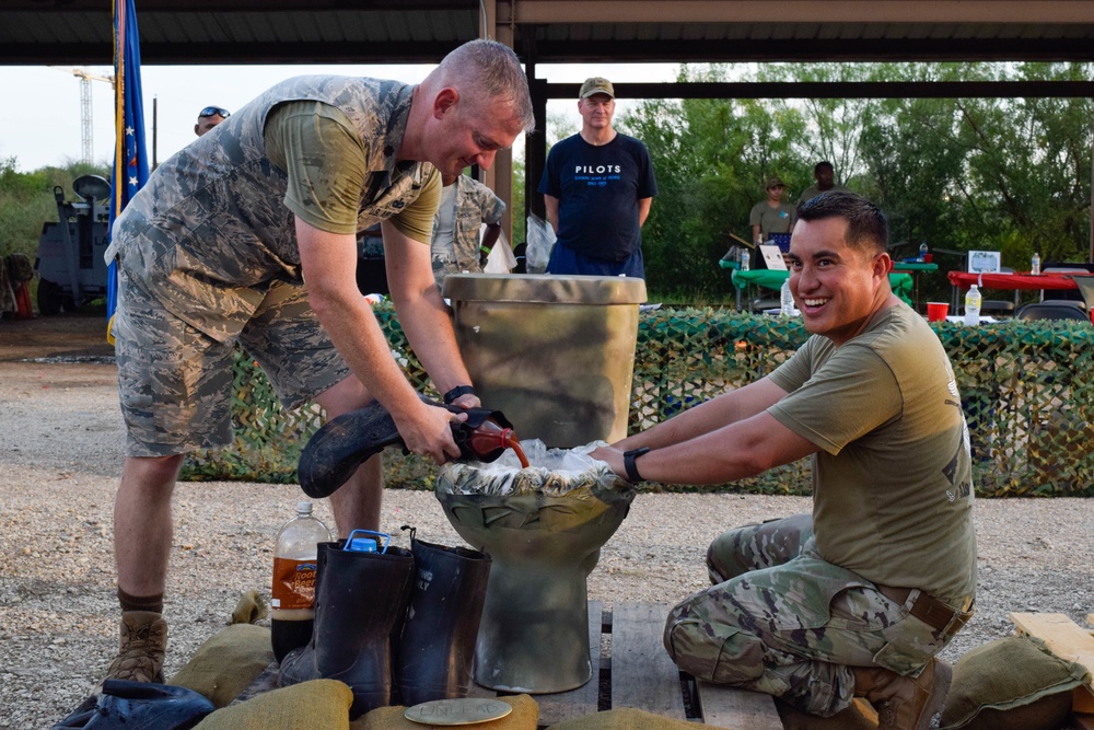 433rd SFS hosts combat dining-in for Alamo Wing