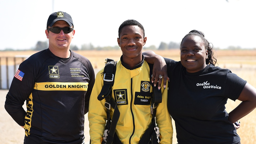 US Army Parachute Team and NorCal Recruiting Showcase to Local Leaders What the Army Offers