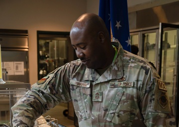 Air Force 75th Birthday cake cutting ceremony