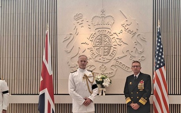 Navy Strategic Systems Programs Director Pays Respects to Her Late Majesty Queen Elizabeth II