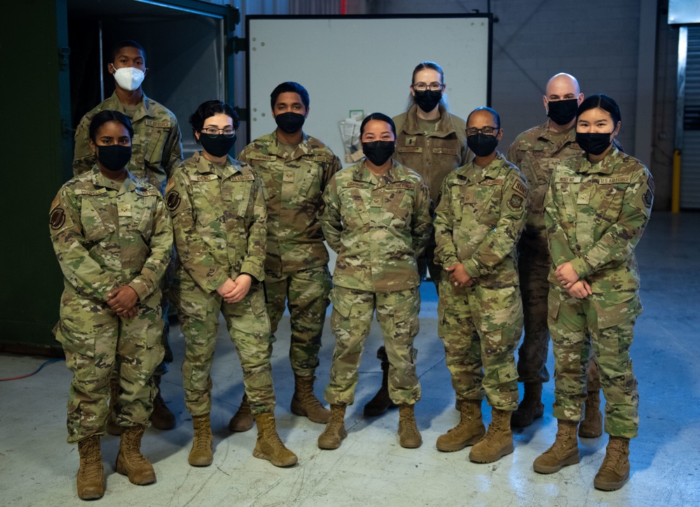 87th Logistics Readiness Squadron Cleans up a Dirty Job