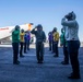 USS George H.W. Bush Welcomes Vice Adm. Thomas E. Ishee