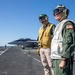 USS George H.W. Bush Welcomes Vice Adm. Thomas E. Ishee