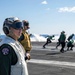 USS George H.W. Bush Welcomes Vice Adm. Thomas E. Ishee