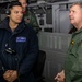 USS George H.W. Bush (CVN 77) Welcomes Vice Adm. Thomas Ishee