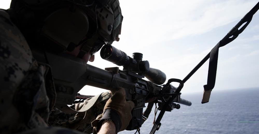 BLT 2/5 Aerial Sniper Exercise