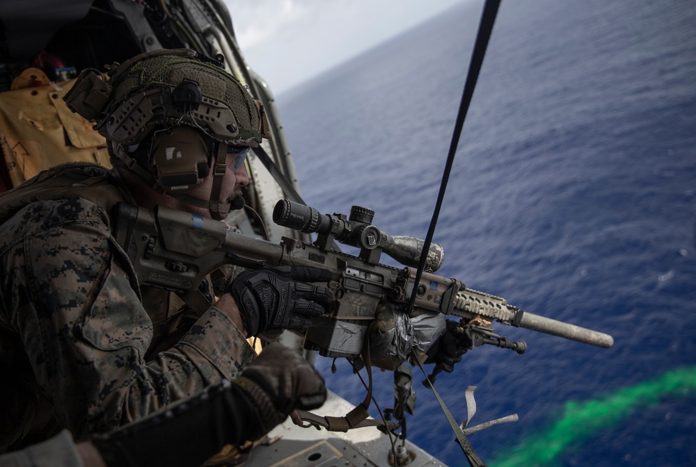 BLT 2/5 Aerial Sniper Exercise