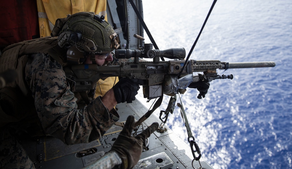 BLT 2/5 Aerial Sniper Exercise