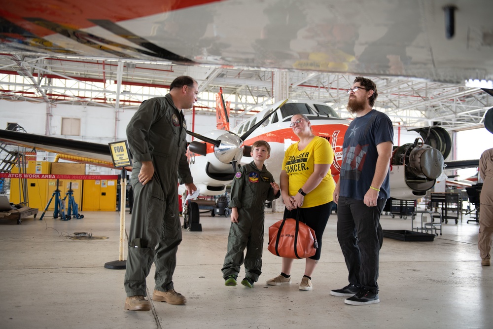 VT-35 Hosts Pilot For A Day