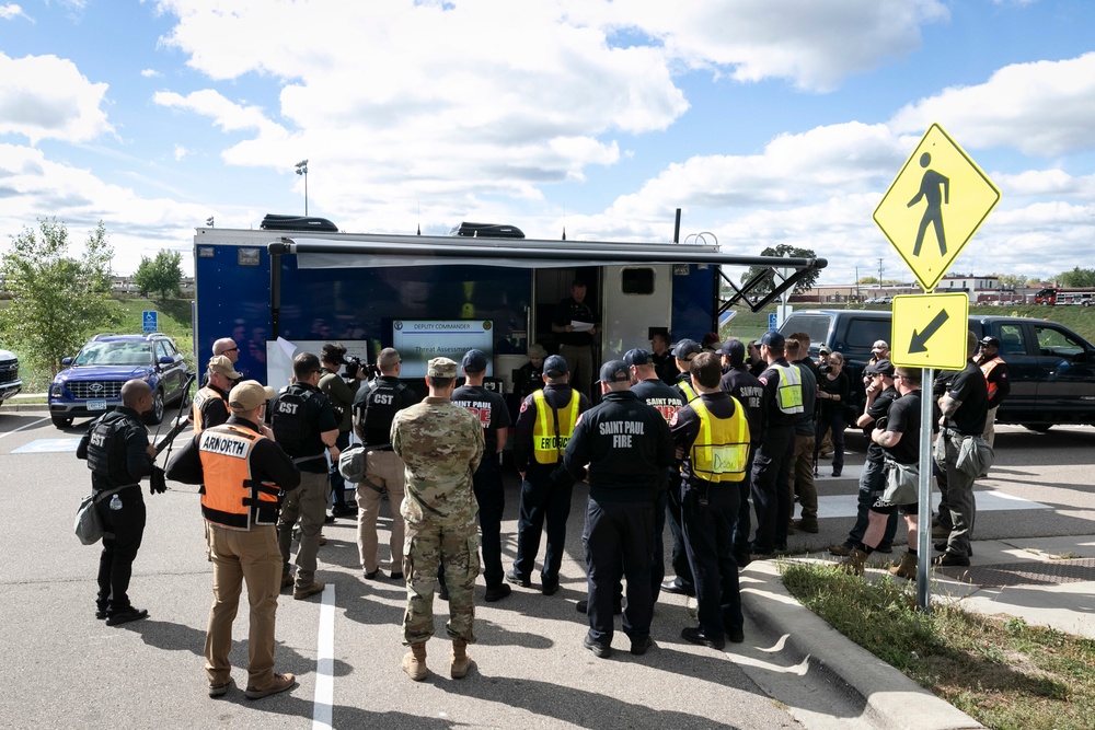 55th Civil Support Team responds to training event