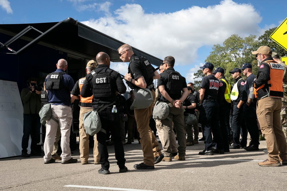 55th Civil Support Team responds to training event