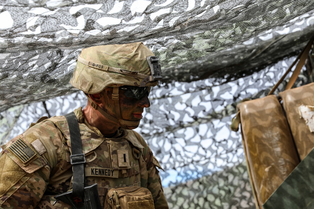 2nd Battalion, 12th Infantry Regiment CROWS-J static display