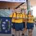 Chief Petty Officer selectees compete in cadence and guidon competition