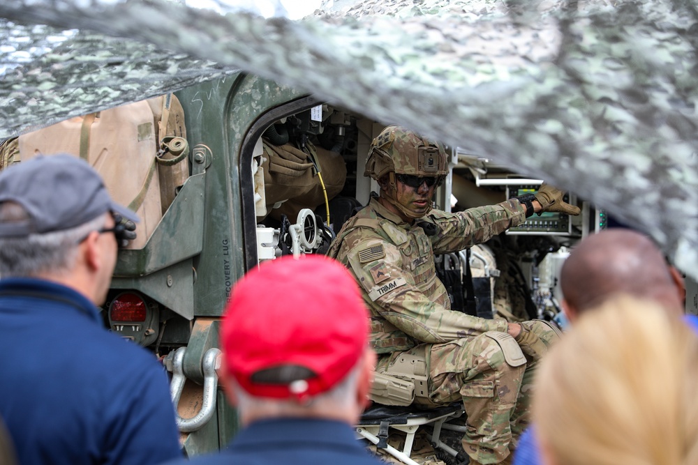 2nd Battalion, 12th Infantry Regiment CROWS-J static display