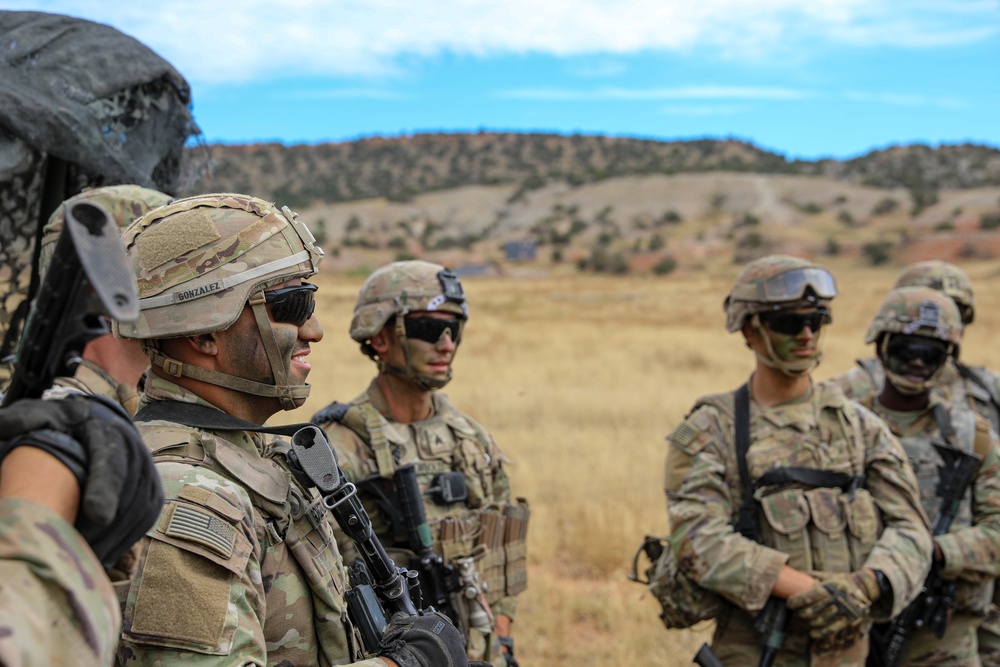 2nd Battalion, 12th Infantry Regiment CROWS-J static display