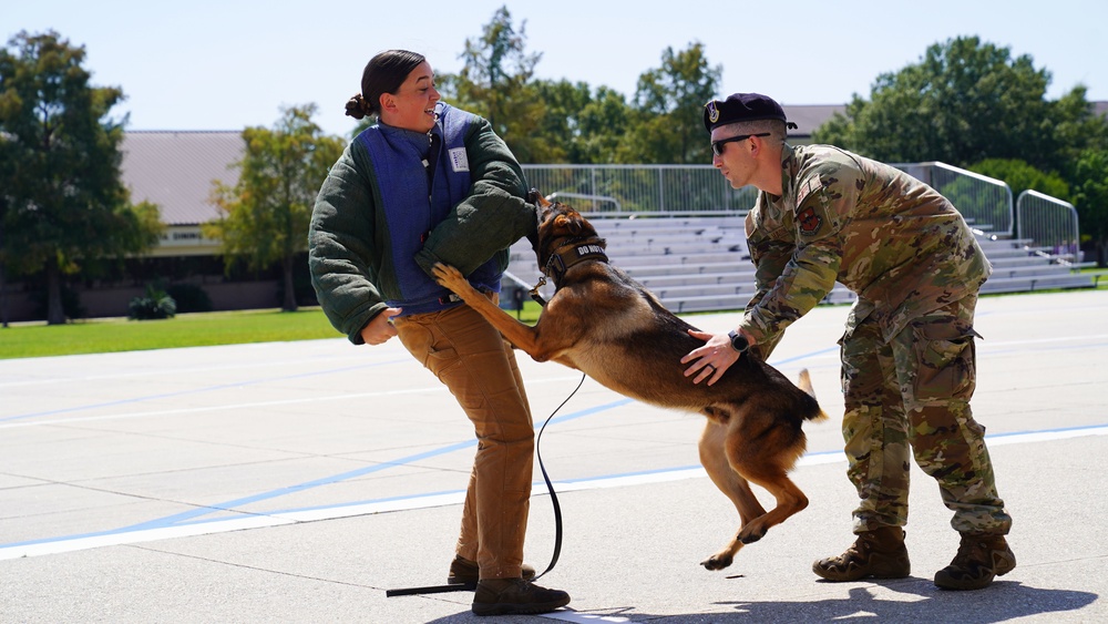 LSU &amp; Tulane ROTC Cadet Base Tour