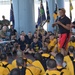 Retired CWO5 Phillip Brashear speaks to Chief Petty Officer selectees at Hampton Roads Naval Museum