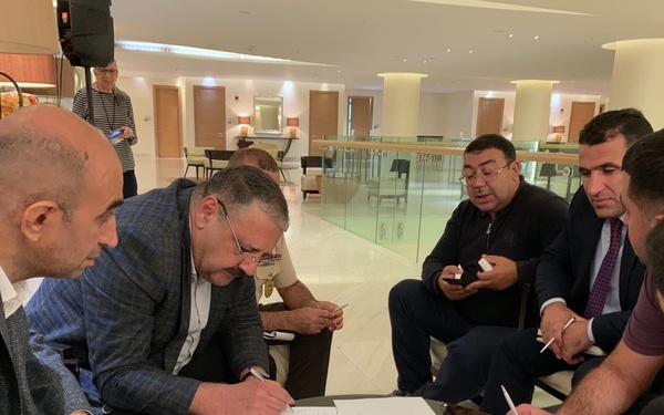 US, Azerbaijan participate in a natural disaster response tabletop exercise in Baku