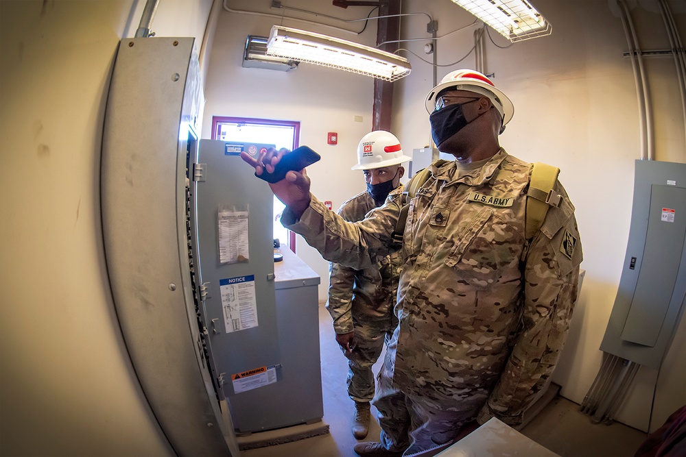 249th Engineer Battalion-Prime Power conducts power assessments on Navajo Nation